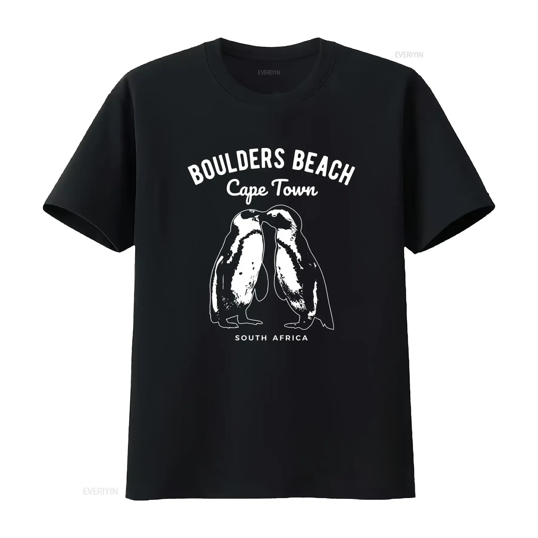 Cape Town South Africa Boulders Beach Penguin T Shirt for Fashion Casual  vintage Washed Slightly Stretched fashion Stylish