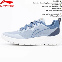 Li-Ning Men SOFT COOL Running Shoes Breathable Comfortable Light LiNing Cushion Sport Shoes Jogging Sneakers ARSU113
