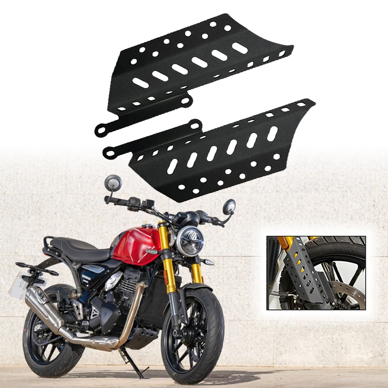 For Speed 400 SPEED400 Scrambler 400X scrambler400x 2024 Motorcycle Front Fork Guard Shock Absorber Cover Fork Guard Protection