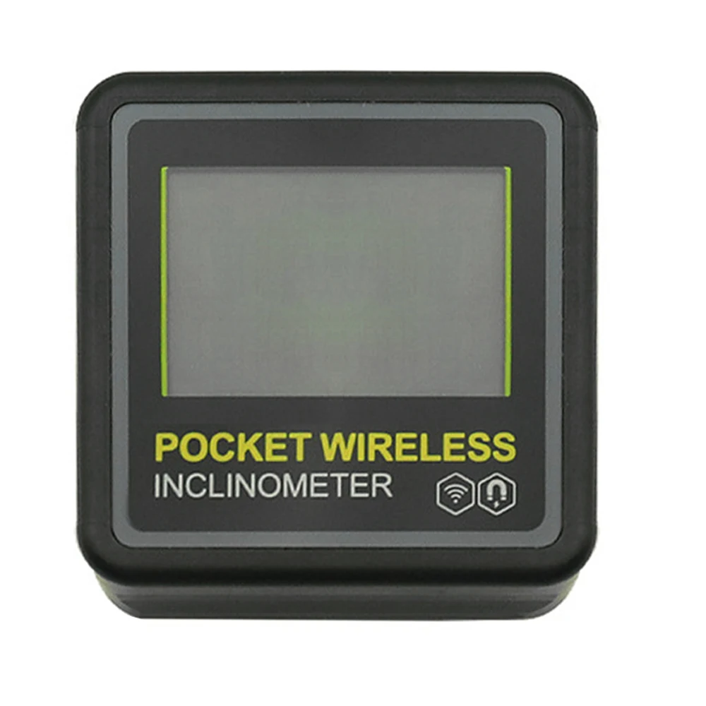 Mini Pocket Inclinometer with Bluetooth Digital Display Angle Measuring Slope Meter for Surveying Construction and Engineering