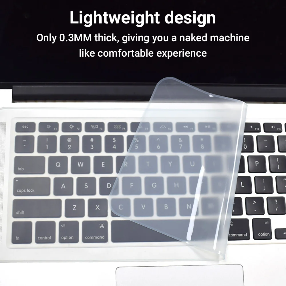 Universal Laptop Keyboard Cover Protector 13-17 inch Waterproof Dustproof Silicone Notebook Computer Keyboard Protective Film