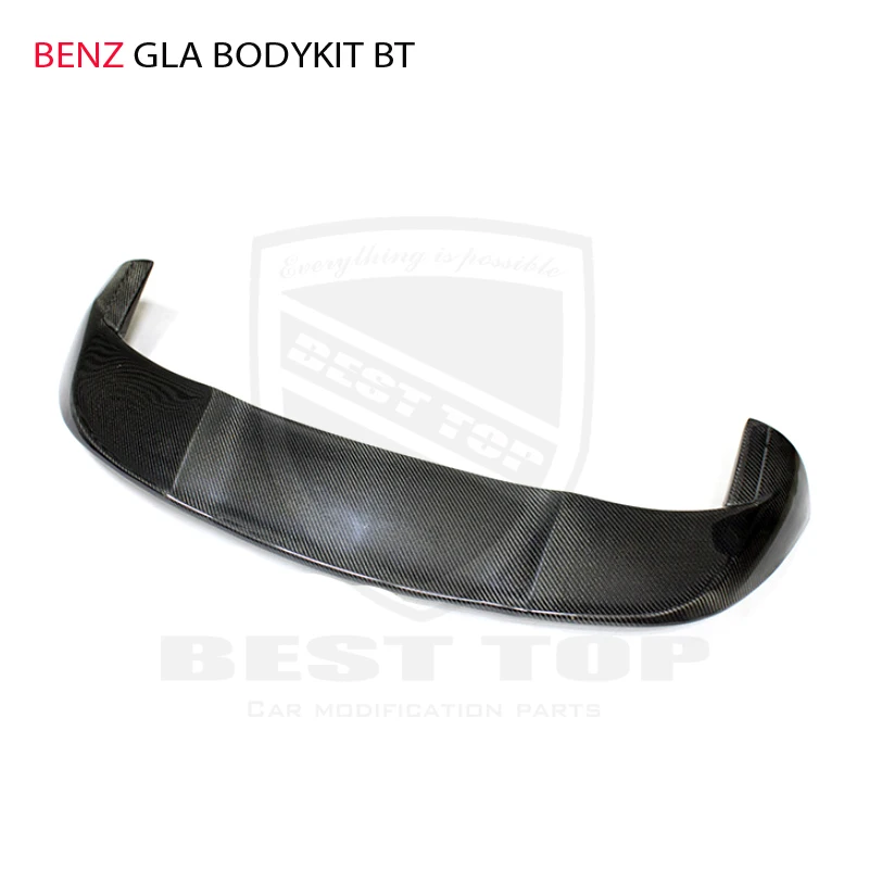 Benz GLA 2015-21 Carbon Fiber Top Spoiler TrunkSpoiler Automobile Modified Exterior Decoration Car Accessories Replacement