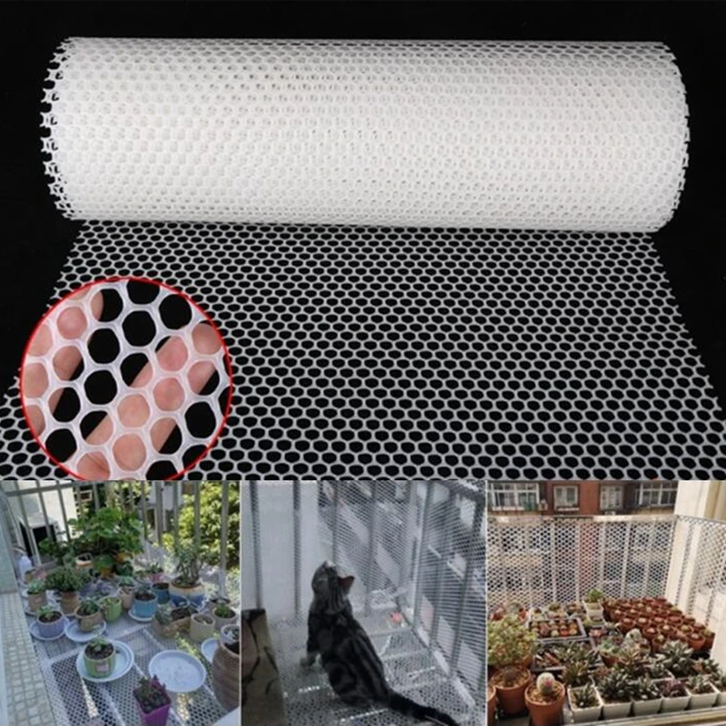 Net Home Balcony Protective Net Anti-fall Fence Room Window Divide Children Stealth Plastic Net Stairs Safety Net Fruit Tree Net