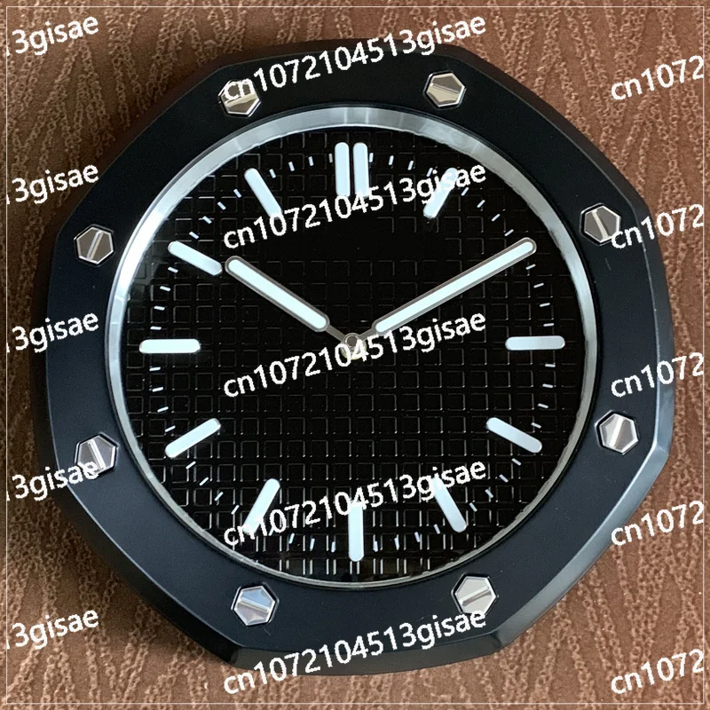 

Bedroom Personality Creative Silent Glow Quartz Steel Living Room AP Wall Clock Wall Clock