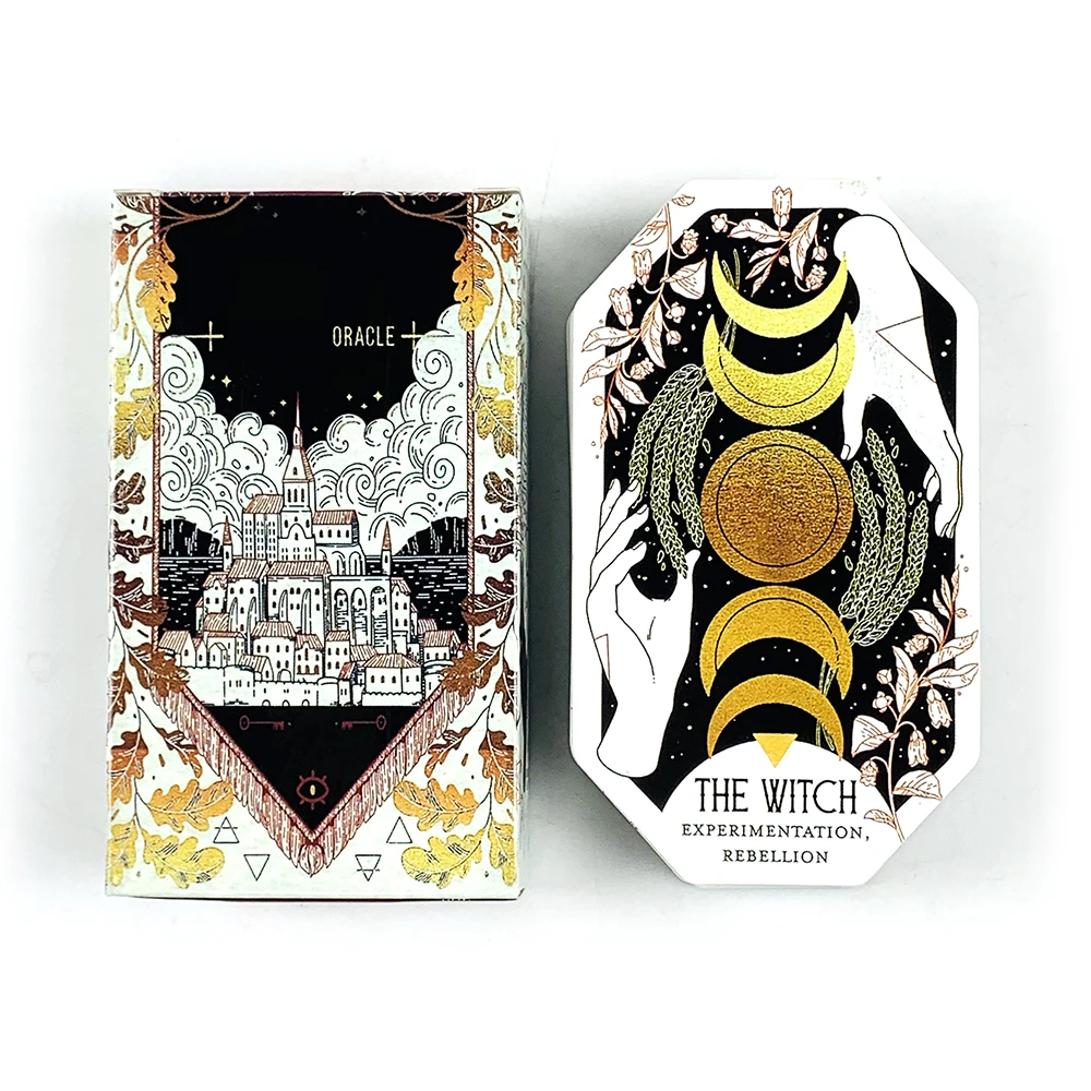 새로운 오라클 카드 가족 파티를 위한 60장의 카드 레저 엔터테인먼트 보드 게임, 영적 지도 및 수집가에게 적합