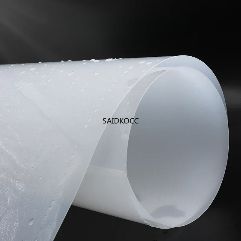 SAIDKOCC 0.3mm 0.5mm 0.8mm 1.5mm 2mm PE Coil Board HDPE Polyethylene Wear Resistant Plastic Sheet Waterproof Pad