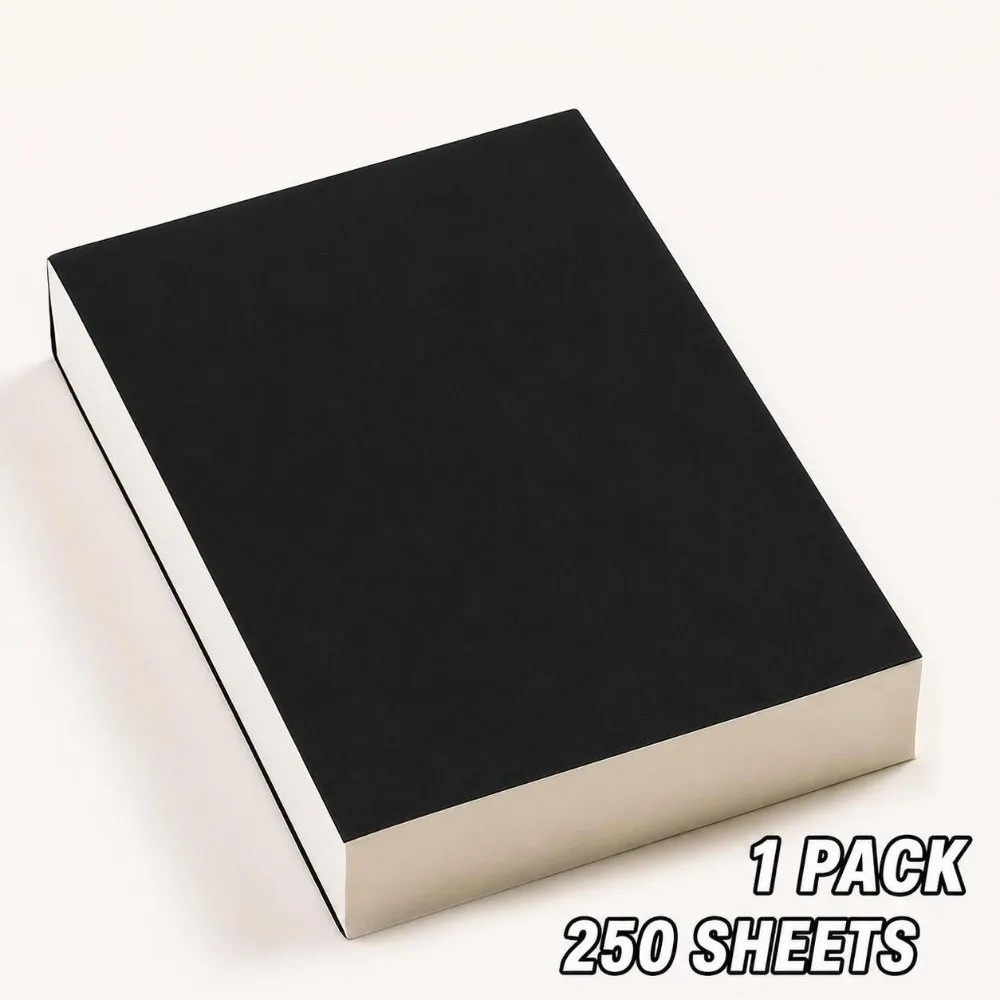 New 250 Sheets Notebook Draft Paper Portable Blank Blank Sketch Pad Tearable Graffiti Book Drawing Supplies
