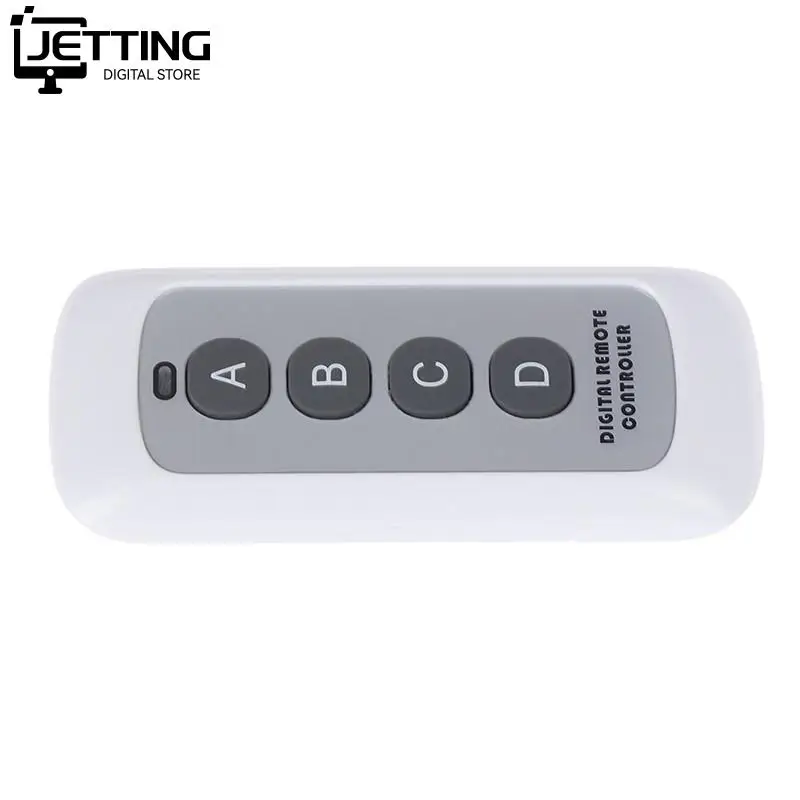 Remote Control Switch RF Transmitter Wireless Key for Smart Home Garage Door Opener Hot 433MHz 4 Button EV1527 Code