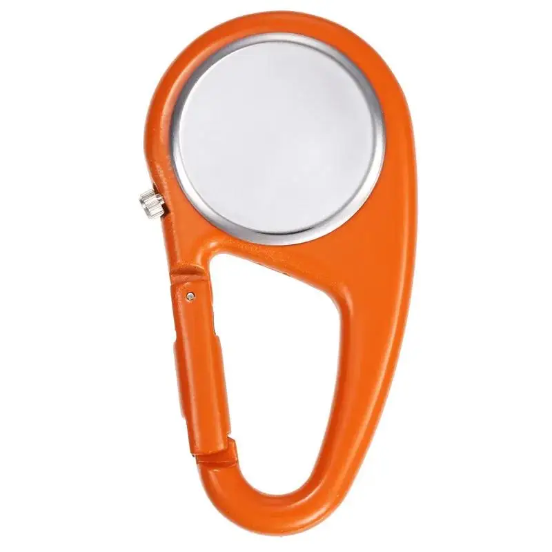 Carabiner Clip Pocket Watch for Nurse FoMedical Sports Watches Vintage Clock Mountaineering Sports Equipment Dropshipping gifts