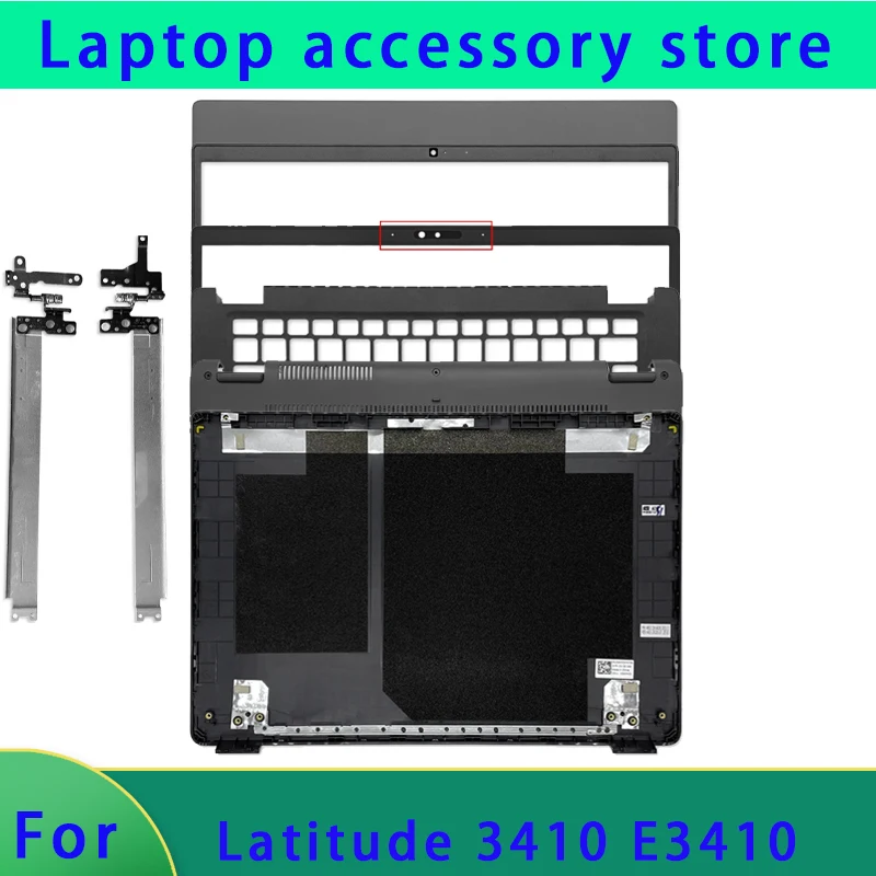 

Подходит для ноутбука Latitude E3410 3410, задняя крышка ЖК-дисплея, шарнир передней панели, подставка для рук, нижняя крышка шарнира, корпус ABCD