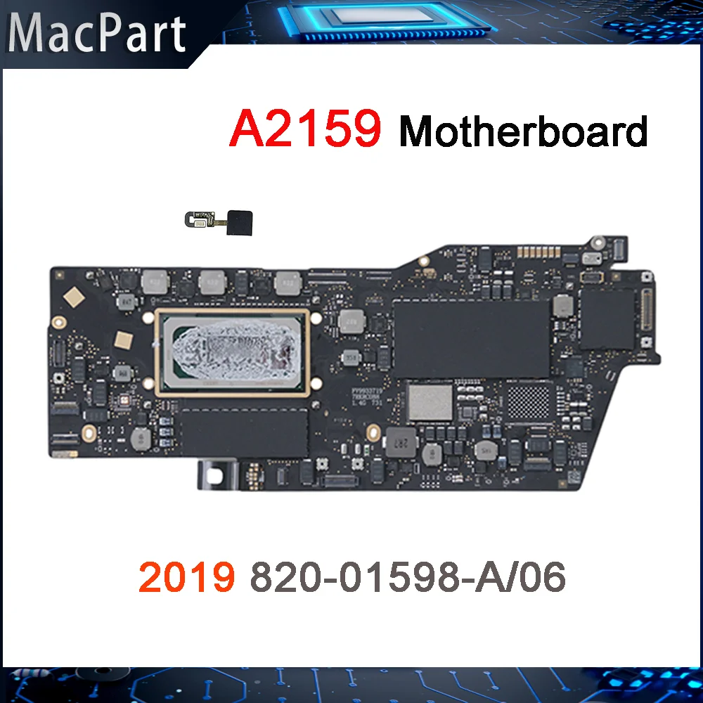 Original A2159 Motherboard For MacBook Pro Retina 13