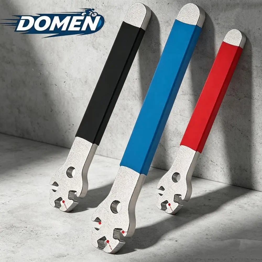 DOMEN Bicycle Spoke Wrench Bike Spoke Wrench Rim Adjustment Tool Tensioner Correction Repair Tools Bike Spoke Tool Spanner Kit
