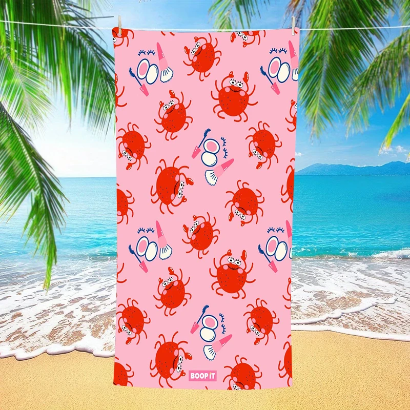 Watermelon Beach Towel Green Stripe Summer Fruit Microfiber Quick Dry Oversized Cute Pool Vacation Travel Bath Towel Trendy Gift