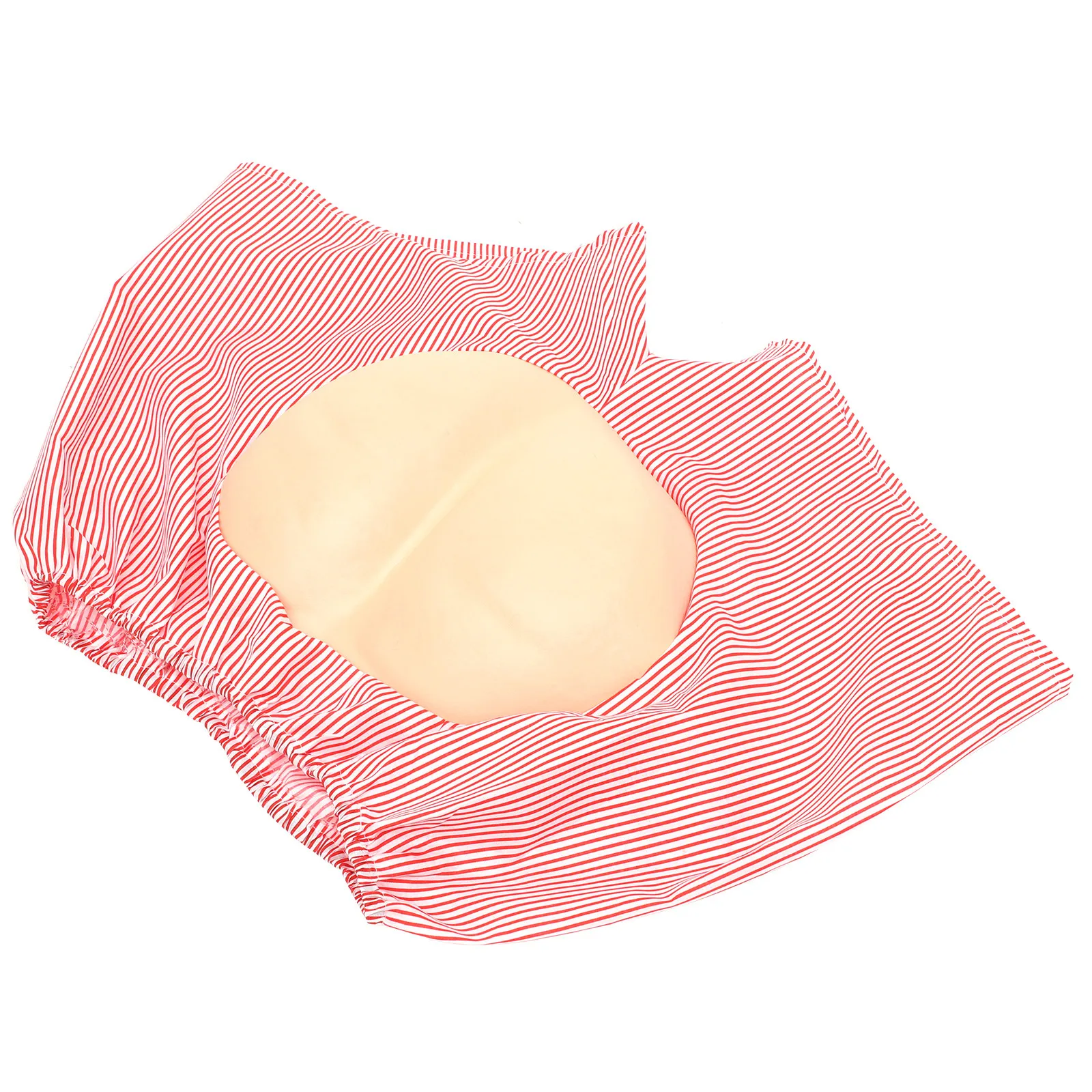 

Hilarious Red White Stripe Mooning Butt Costume Shorts Eva Butt Pants for Halloween Party Cosplay Funny Fancy Dress