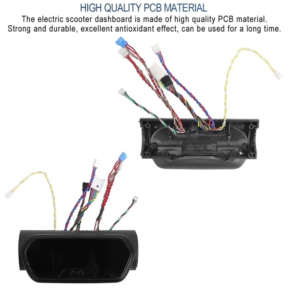 

For Ninebot E2 Pro Electric Scooter Dashboard Replacement Switch Assembly Featuring LED Display and Fault Code Diagnostics