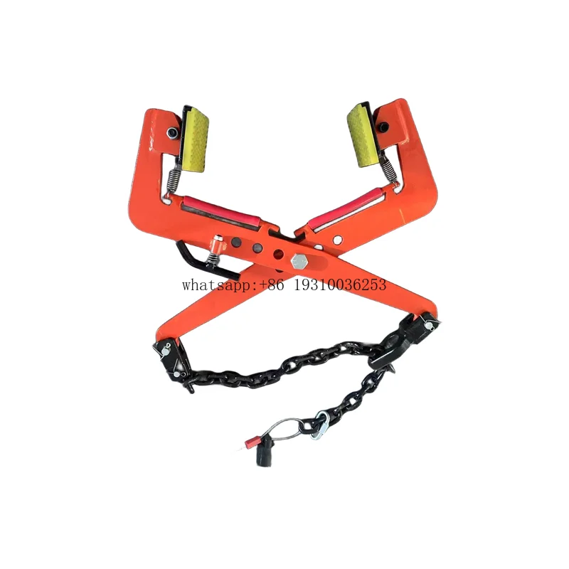 Morsetto per pallet con morsetto di sollevamento regolabile con apertura a ganascia in acciaio per metalli pesanti