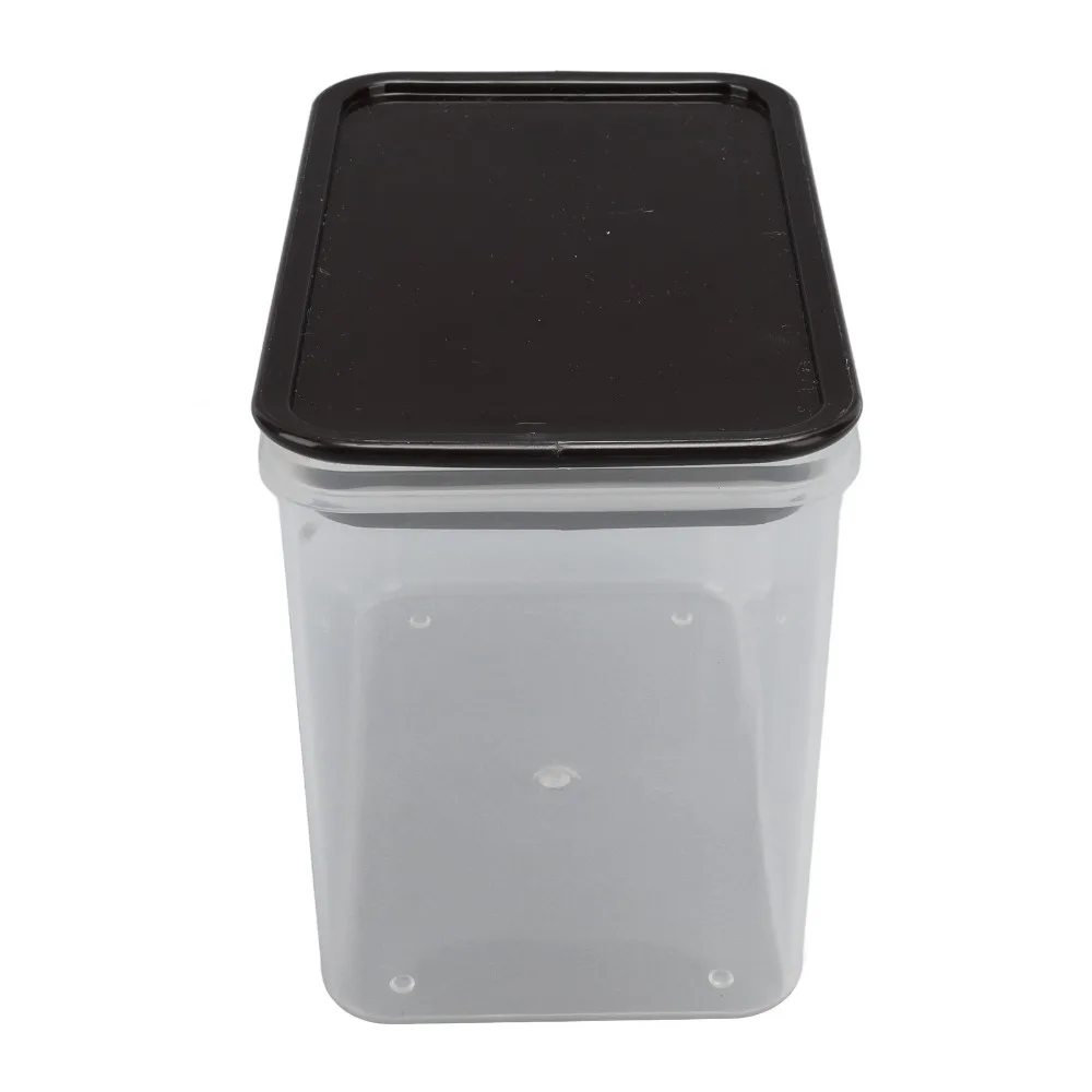2PCS Durable pp Food Storage Container 500ml/1000ml Rectangular Grain Storage Box Cereal Container Pantry Use