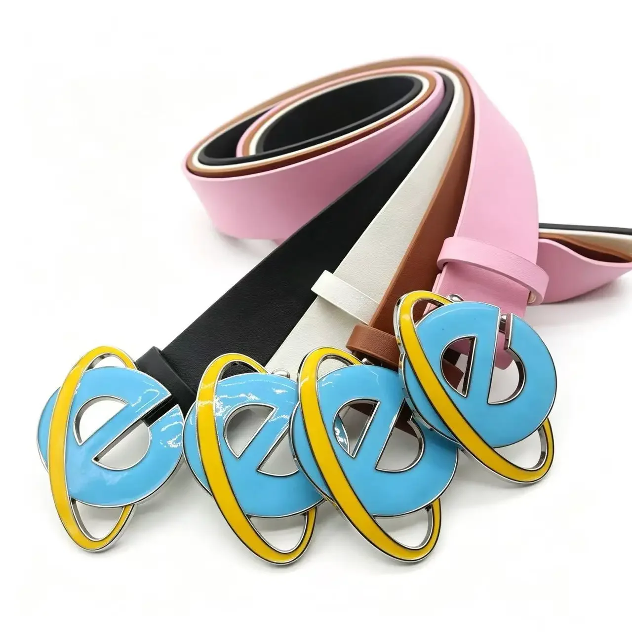 Unisex Nostalgic Y2K Style Belt Novelty Internet Explorer E 