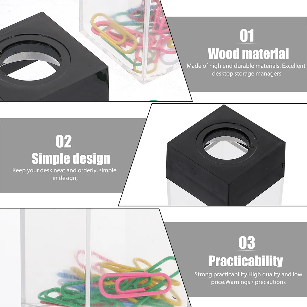

3pcs Desktop Small Object Organizer Storage Box For Home Office School Multi-Functional Decorative Convenient Premium Bucket