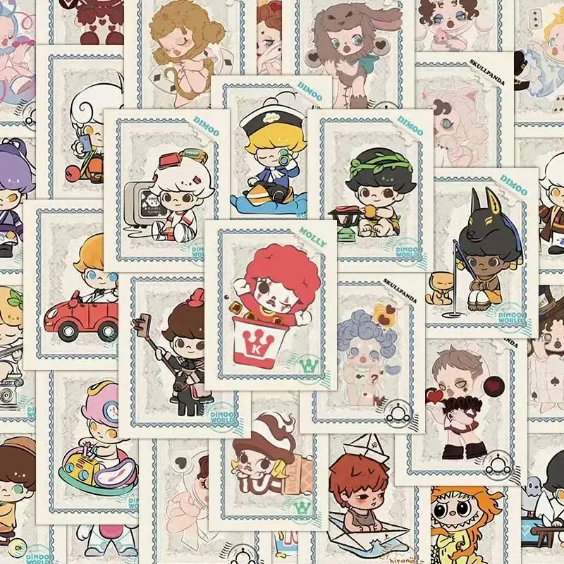 

10/30/50 шт., наклейки в стиле ретро с героями мультфильмов, наклейки в японском стиле, сделай сам, дорожный багаж, гитара, холодильник, ноутбук, граффити, наклейки, детские наклейки