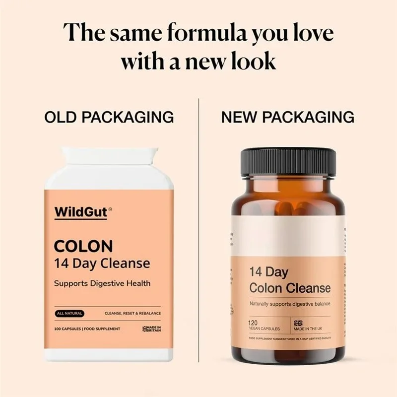 14 Day Colon Cleanse for Overall Colon, Digestive Regulation & Maintaining Gut Health, Constipation Relief