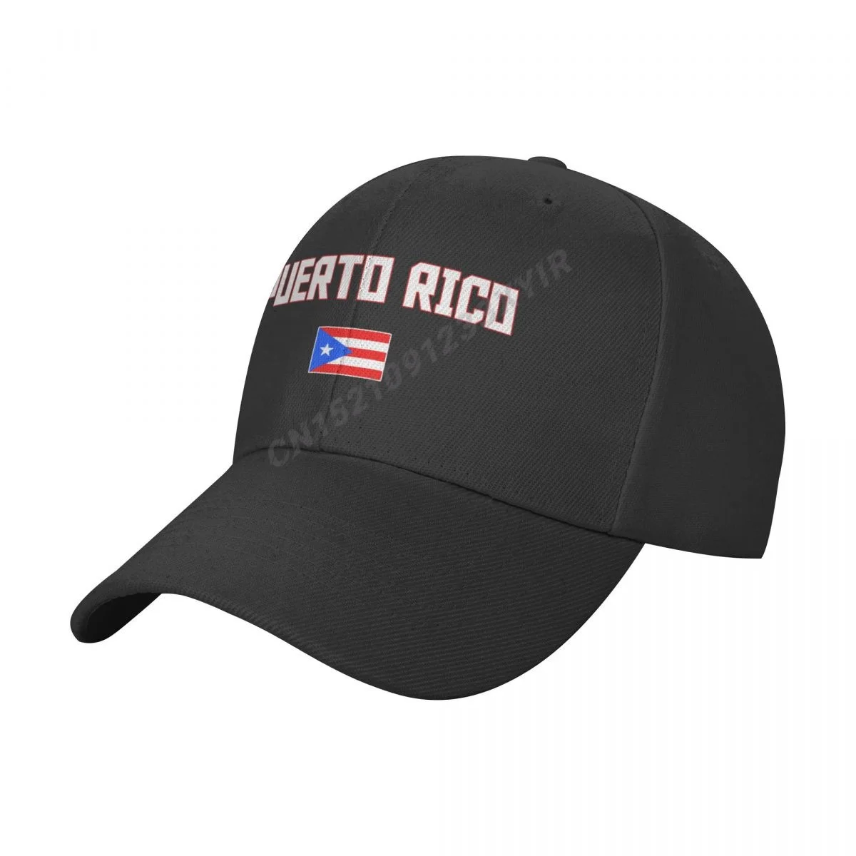 Baseball Cap Puerto Rico Flag Wild Sun Shade Peaked Adjustable Caps for Men Women Print
