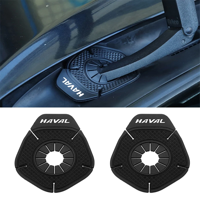 Car Windshield Wiper Arm Hole Protection Cover Silicone Dust Cover for Haval F7/F7X H6 H2 H3 H4 H8 H9 2018 Car Accessories