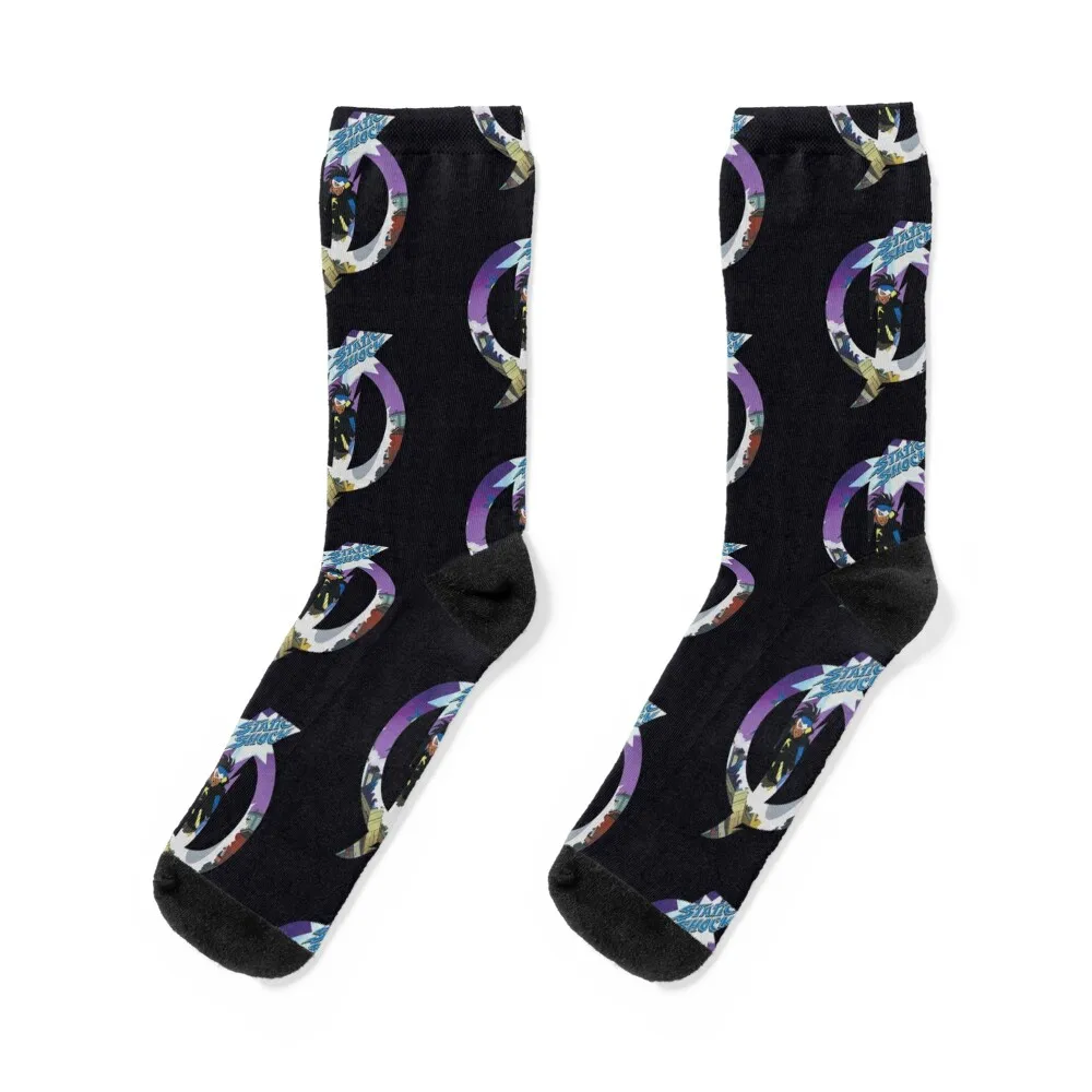 

Static Shock Socks floor basketball essential short Socks For Women Men's