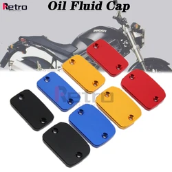 Front Brake Clutch Reservoir Cover For DUCATI MONSTER 400 MONSTER 620 2003-2007 Motorcycle Accessories Oil Fluid Cap