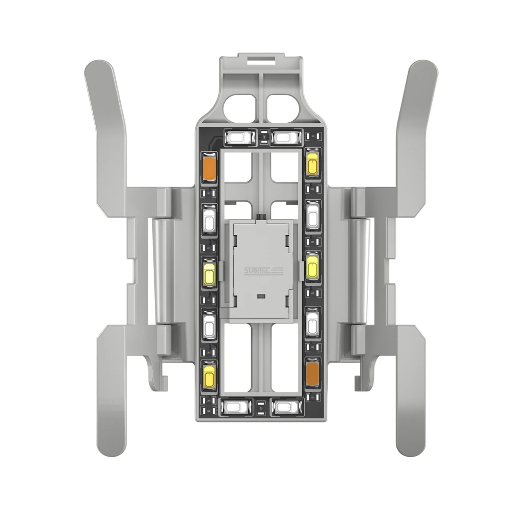 Equipo de aterrizaje para Dron Compatible con DJI Mini 3 PRO, Kit de tren de aterrizaje LED plegable extendido con 3 modos de iluminación