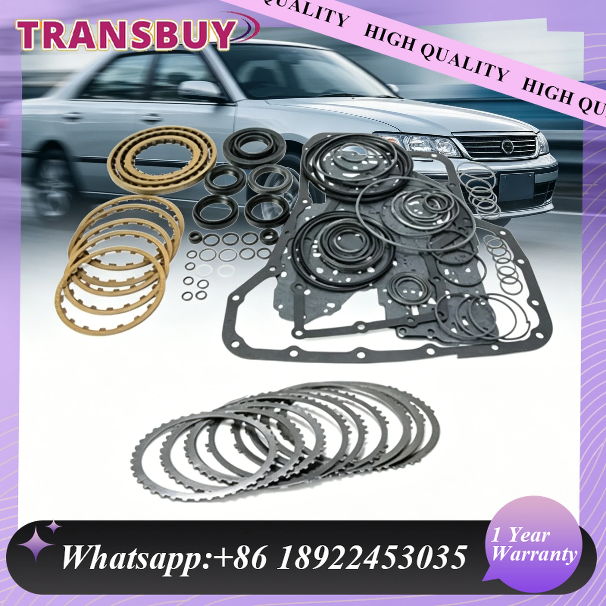 

Suit For RE4F03A RL4F03A Nissan Bluebird Transmission Gearbox Master Rebuild Kit Overhaul
