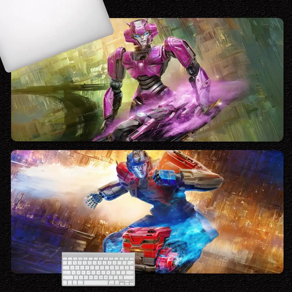 Movie T-Transformers One  MINISO Mouse Pad E-sports players Desk Mat With Pad Gaming Accessories Prime Gaming Keyboard Pad XXL 9