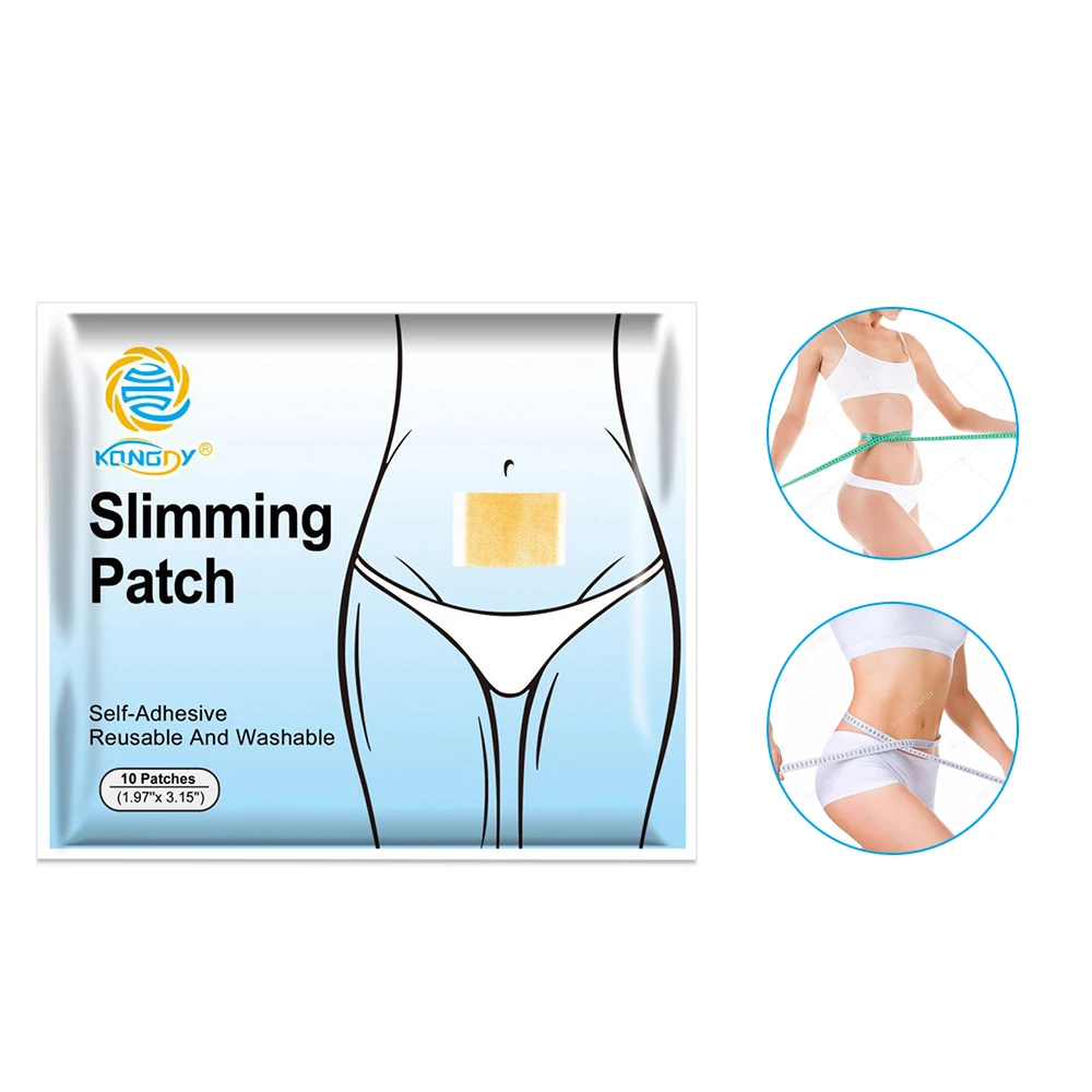 Ifory 60Pcs/6Bags Slimming Navel Sticker Natural Herbs Patch Chinese Slimming Patch For Weight Loss Paste Belly Waist Wholesale