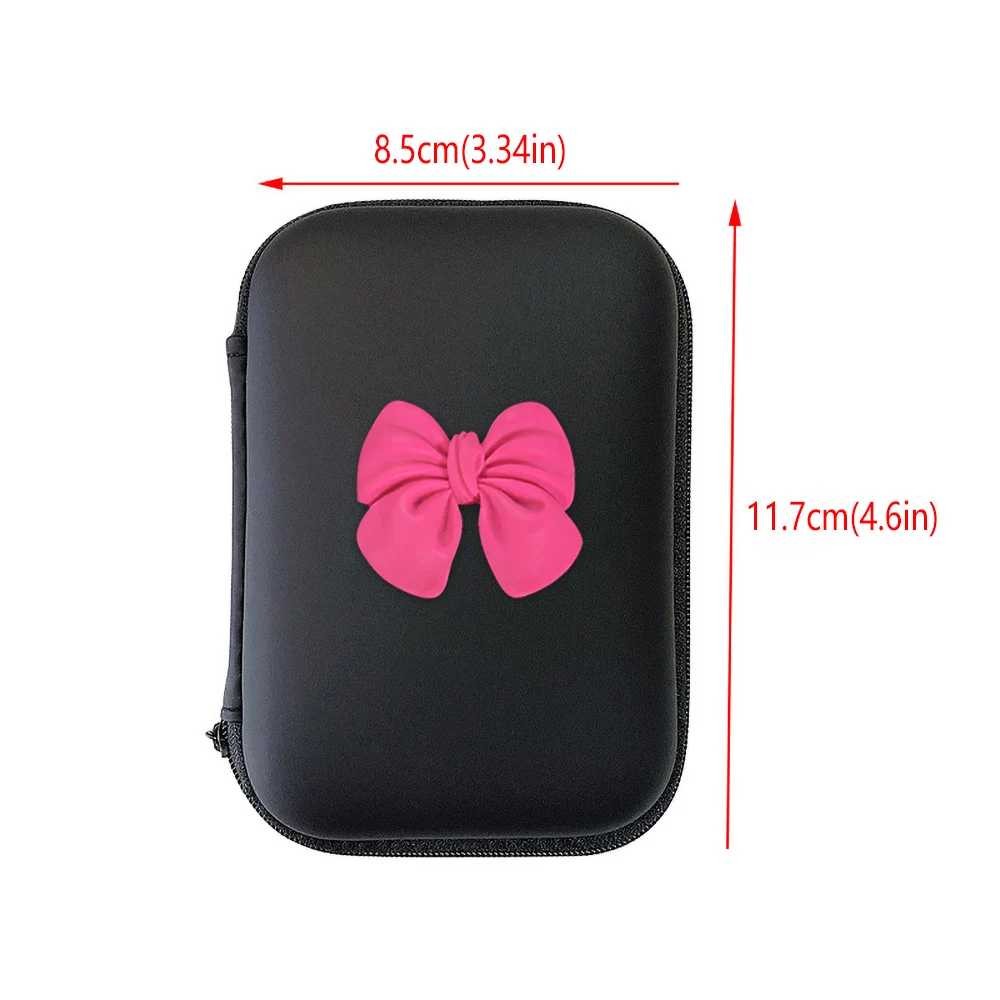 Travel Storage Bag Portable Charging Case USB Data Cable Organizer Headset Cable Square Zipper Bag For iPhone 18W/20W Charger