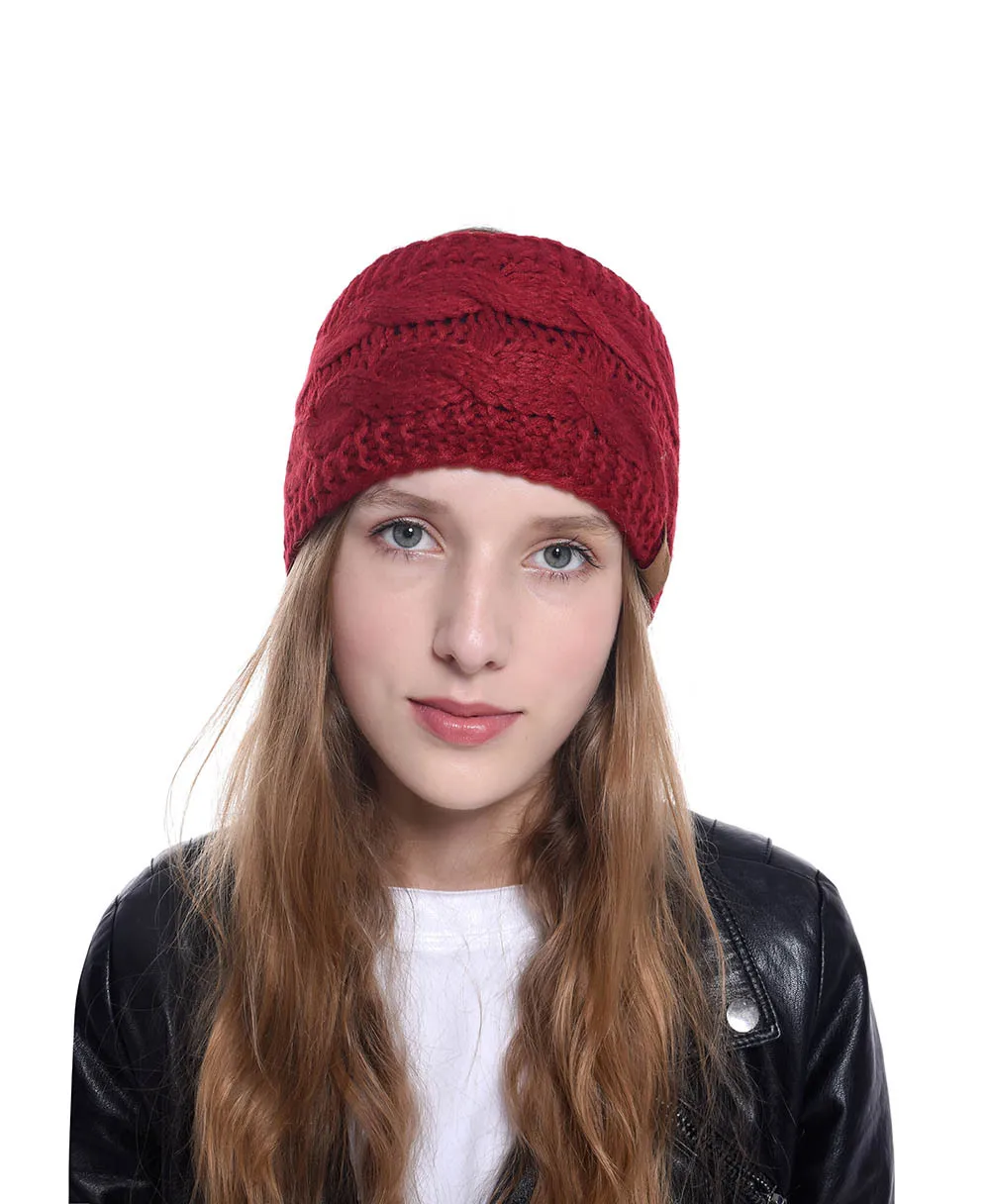 Neue Plüsch Stirnband Winter Warme Breite Elastische Haarband Feste Breite Turban Ohr Wärmer Haarband Weiche DIY Haar Zubehör Kopfbedeckungen – Detail 21