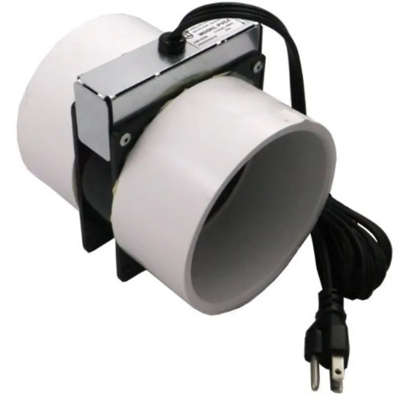 

Radon Reduction Fan Models - Exhaust Fans with 6 ft. power cord, minimum power consumption, 4" PVC pipe. Ventilation Fans