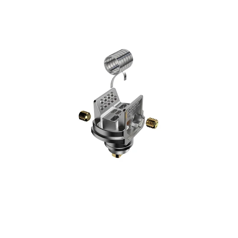 ThunderHead Creations Mike Vapes Blaze Bridge Single Coil Deck 3.0/2.5/2.0/1.2mm System przepływu powietrza 3D Honeycomb do wszystkich zbiorników Boro