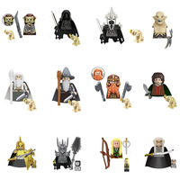 New Lord Rings Action Figures Blocks Toy Orcs Medieval Wars Building Bricks Toys Gift