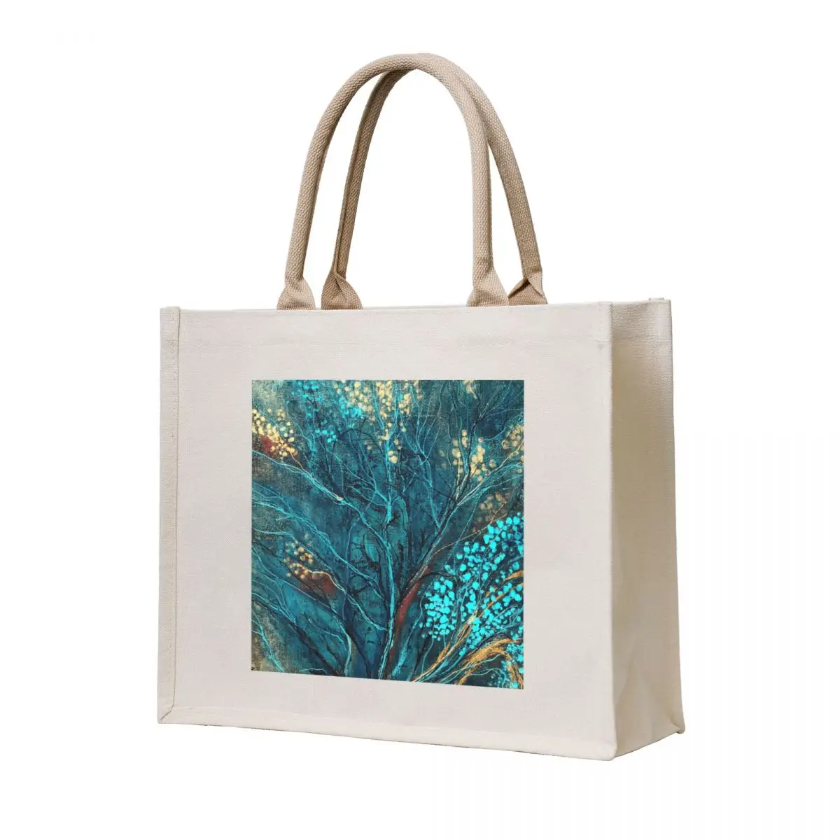 

JUST NATURE Tote Bag foldable reusable bag Handbags bag for beach eco pack