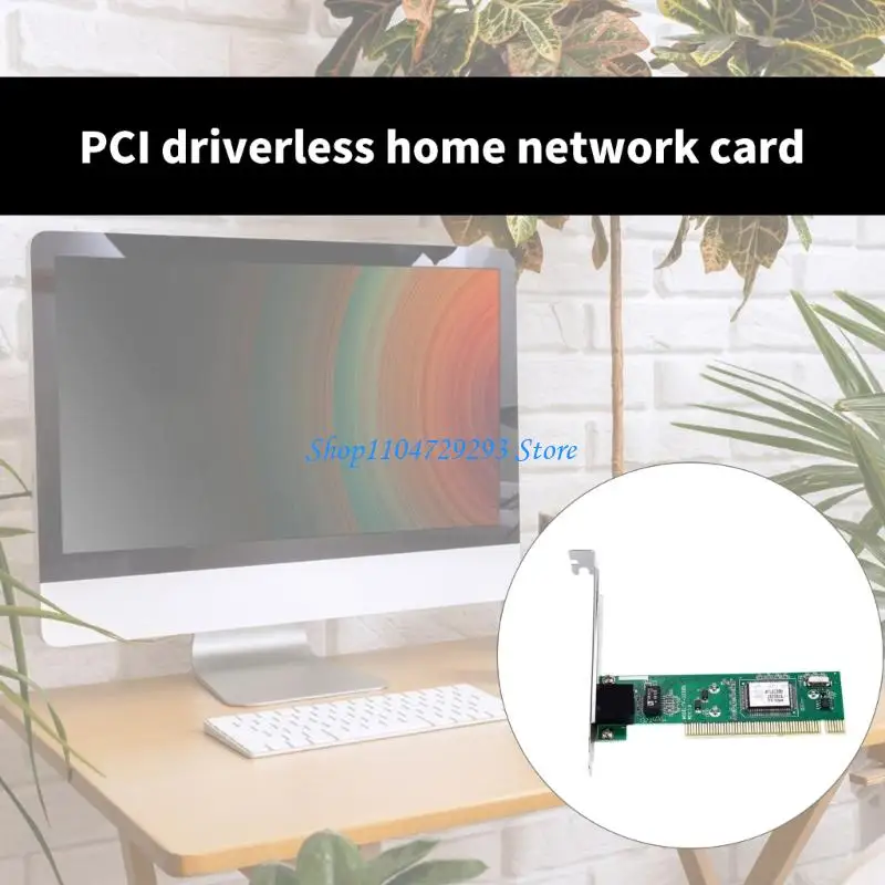 Y2GD RTL8139 nâng cấp PCI Mạng PCI 100Mbps Tự động phát hiện không cần phần mềm