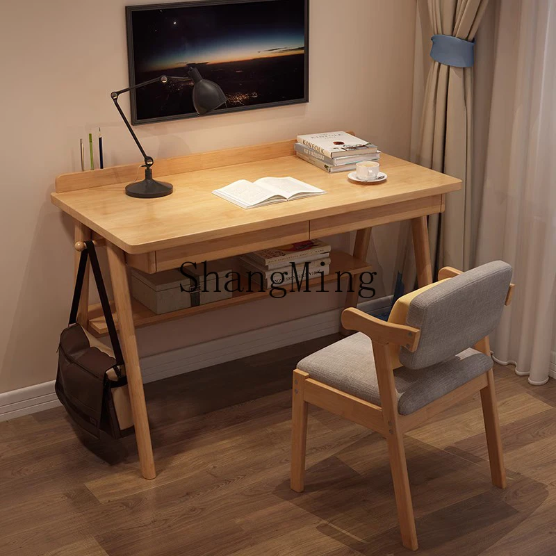 Dhy Solid Wood Desk…
