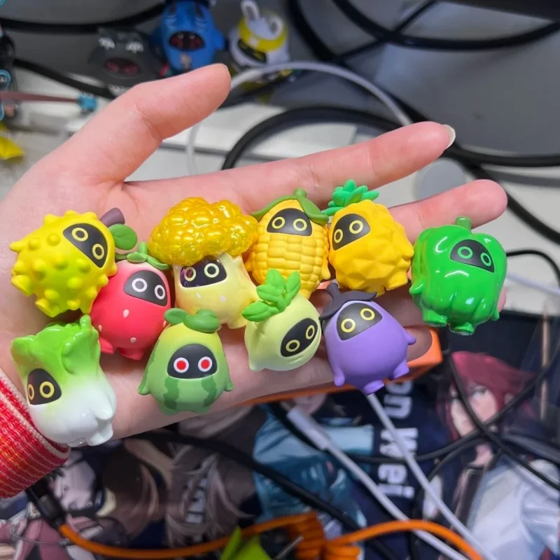 

New Genuine Vegetable Kingdom Game Zenless Zone Zero Bangboo Garden Kingdom Mini Blind Box Anime Cartoon Cute Ornaments Toy