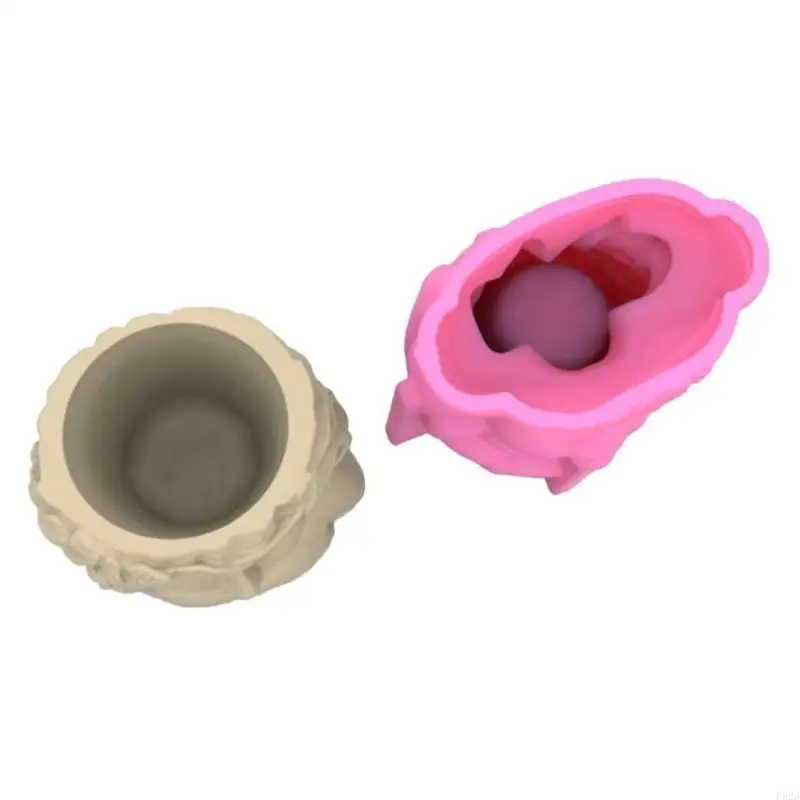 

Geometric Gypsum Silicone Molds for Making Plant Flower Pot