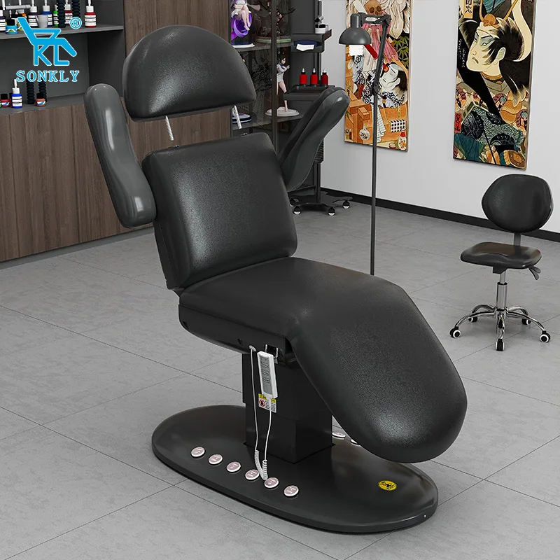 Esthetician Eyelash Facial Spa Recliner Treatment Waxing Chair Beauty Lash Bed