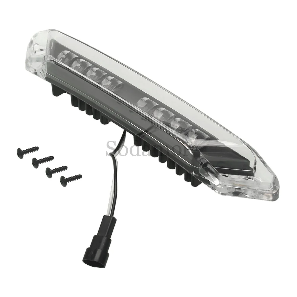 مجموعة إضاءة مساعدة LED للدراجة النارية UTV ATV لـ Can-Am Ryker 600/900/Sport/لإصدار الرالي ضوء النهار الجري DRL
