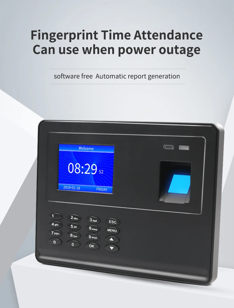 Automatically Generate Attendance Report Fingerprint Attendance Machine Software Free