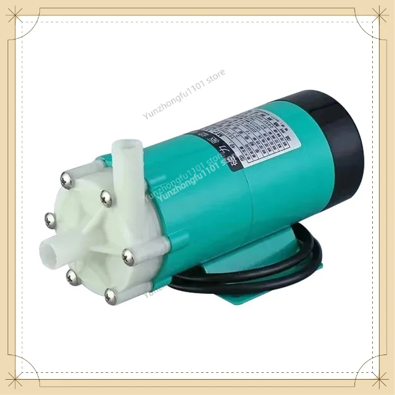Fluoroplastic Magnetic Drive Circulation Pump MP‑15RM Micro Acid & Alkali Corrosion Resistant Chemical Transfer Water Pump