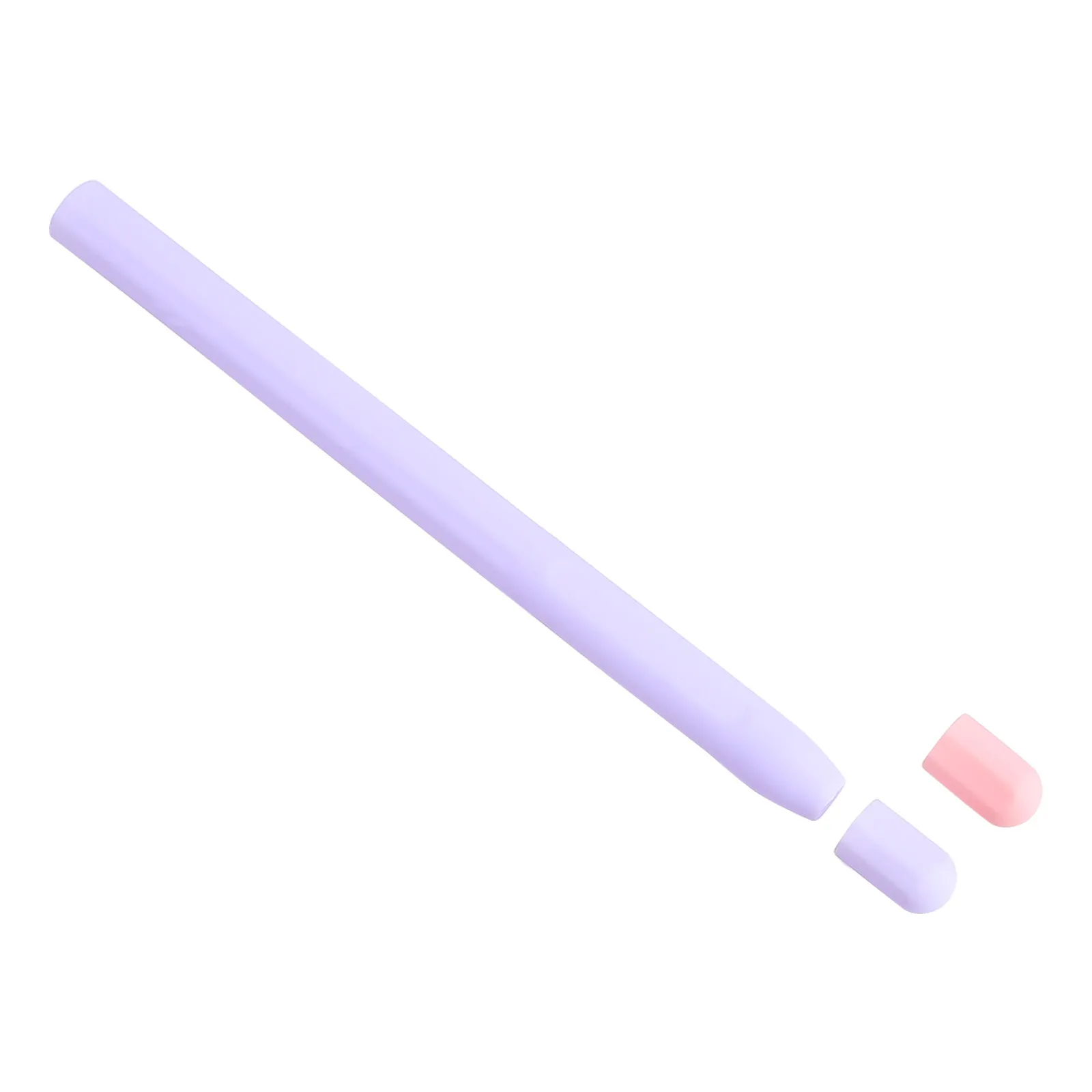 2-Pack Stylus Pen Protective Cover Silicone Sleeve for Pencil 2 Modern Design Shockproof Washable Skin-Friendly