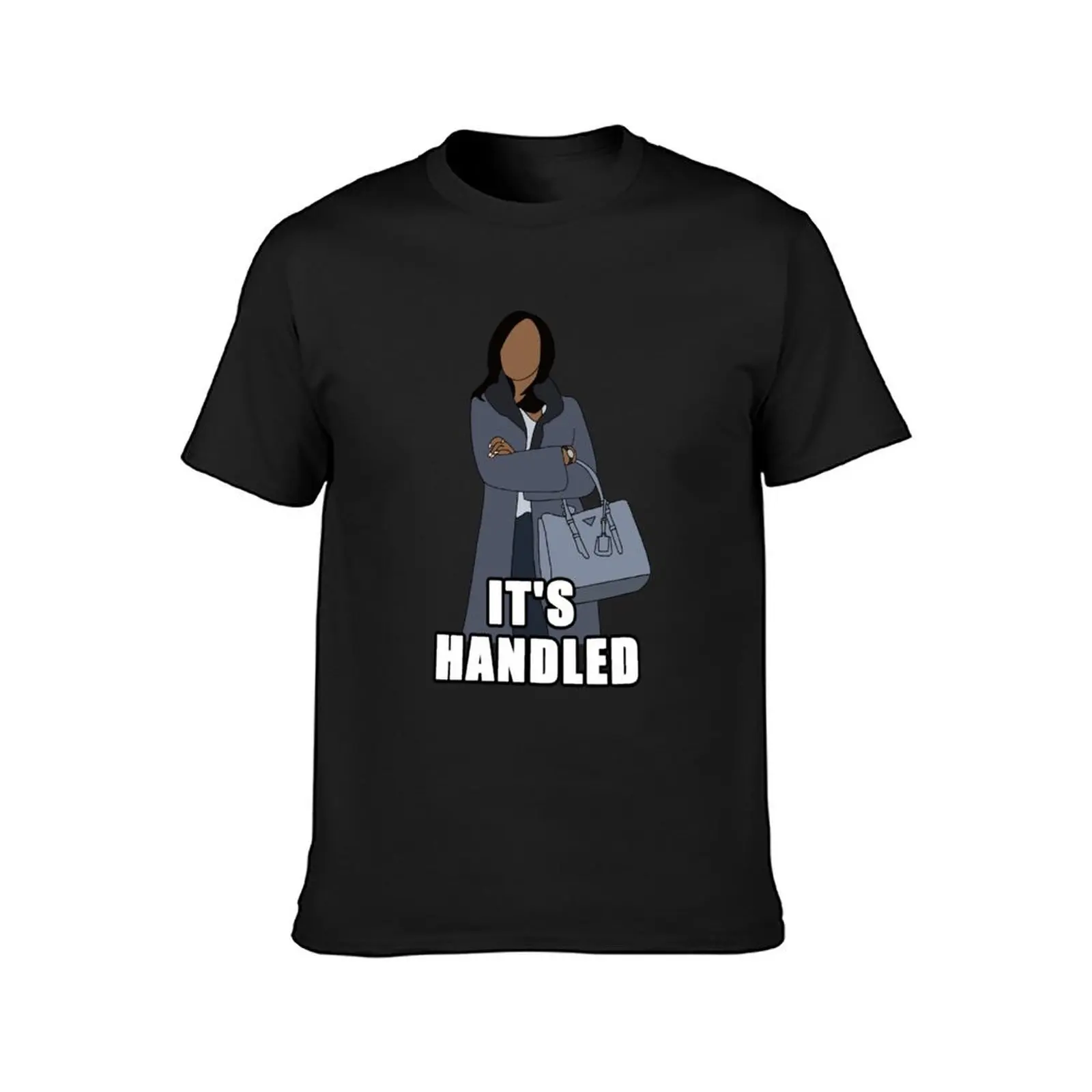 its handled T-Shirt anime clothes Short sleeve tee mens white t shirts