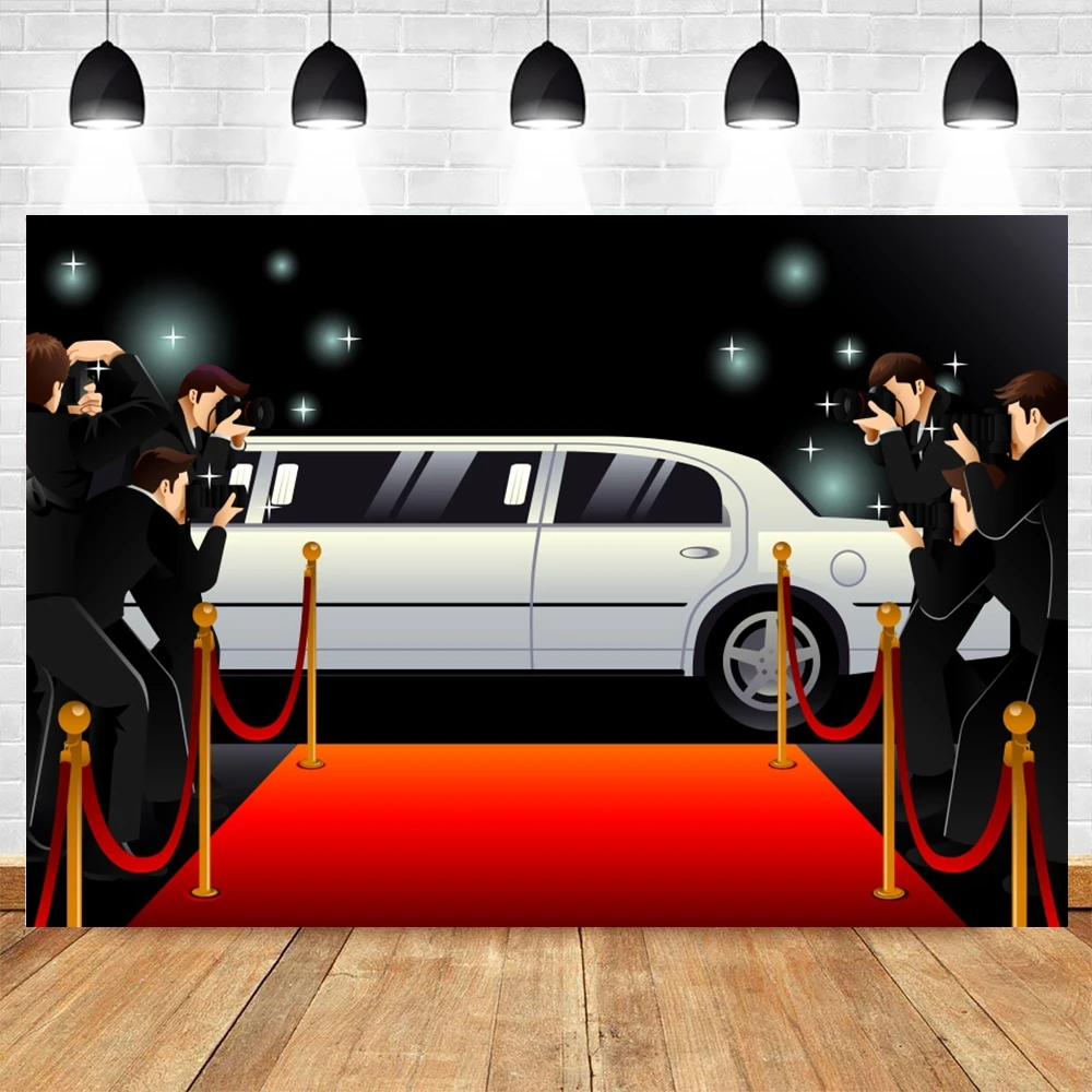 هوليوود ستار سجادة حمراء خلفية للتصوير الفوتوغرافي ، إضاءة المسرح ، حفلة موسيقية ، حفل زفاف ، ديكور حفلة عيد ميلاد ، استوديو تصوير ، خلفية